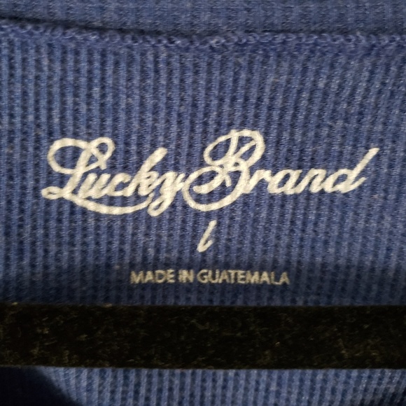 NWOT Lucky Brand Peacock Longsleeve Tee - L - Picture 4 of 4